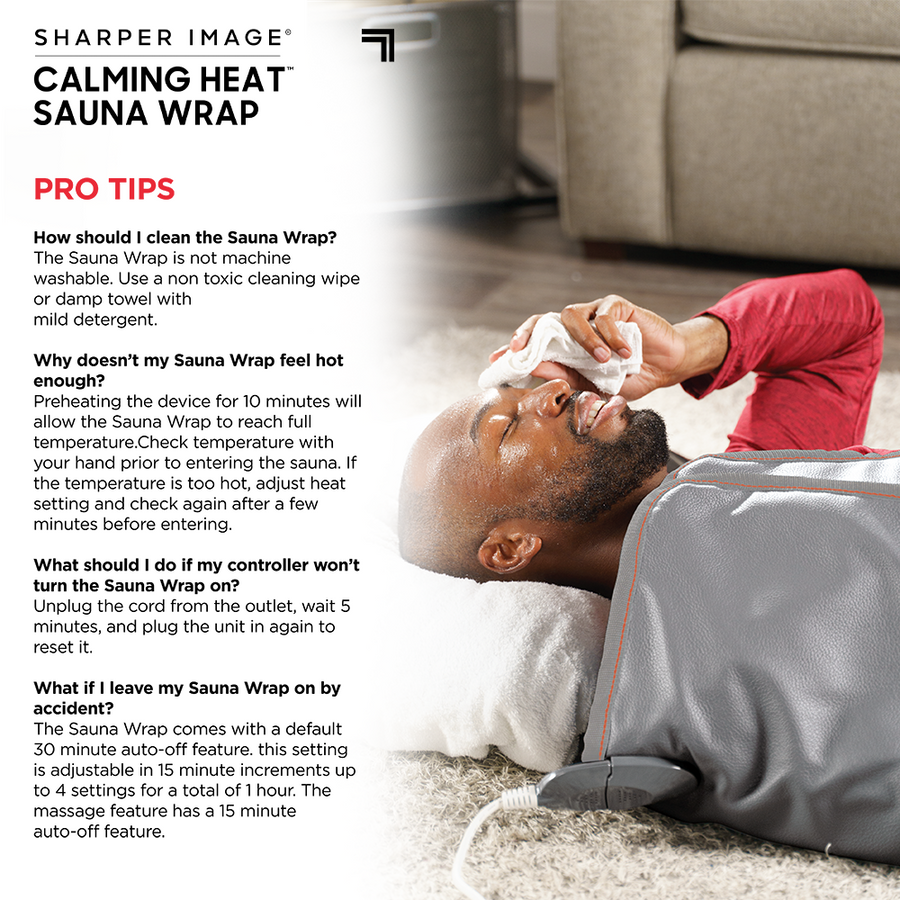 Calming Heat Store Calming Heat Sauna Wrap 11 Settings